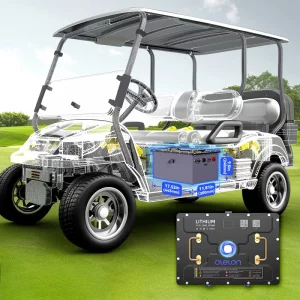 51.2V (48V) 105Ah LiFePO4 Golf Cart Lithium Battery